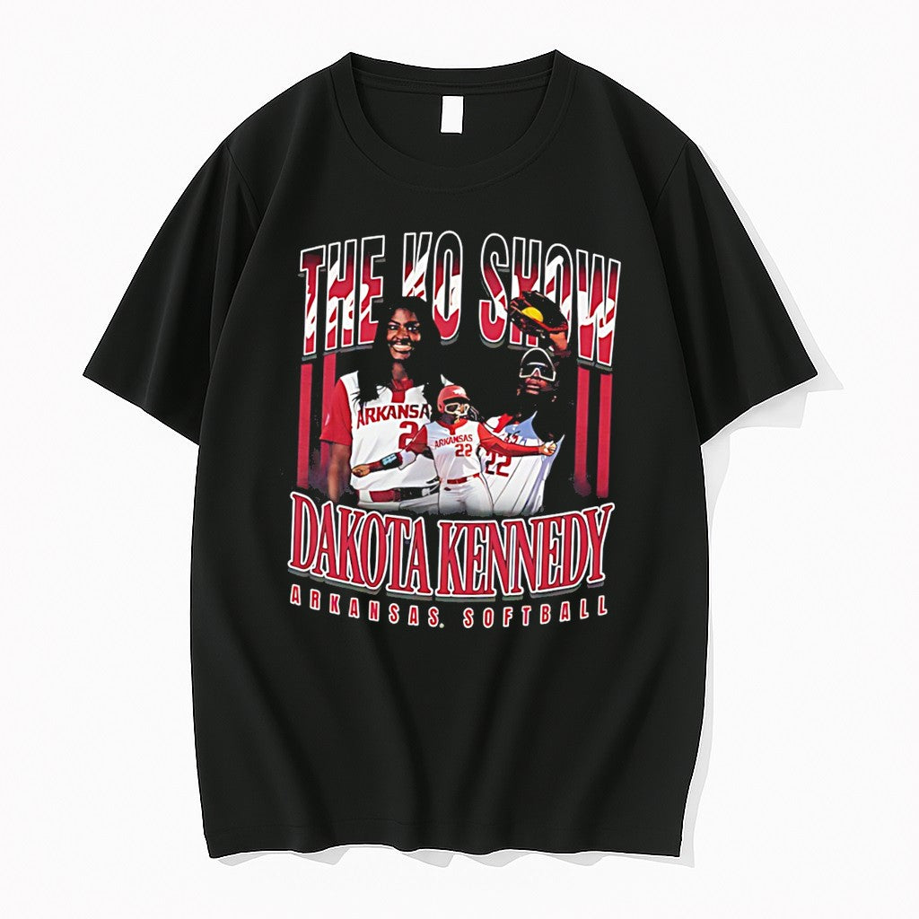 Original The Ko Show Arkansas Dakota Kennedy Number 22 Tee Tshirts Jpg Unisex