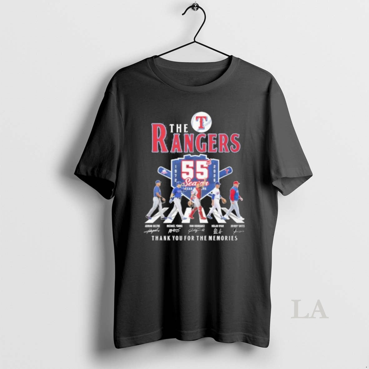 Original The Texas Rangers Abbey Road 55th Season 1972 2026 Unisex