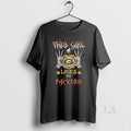 Original This Girl Loves Her Green Bay Packers Skeleton Halloween Long Sleve