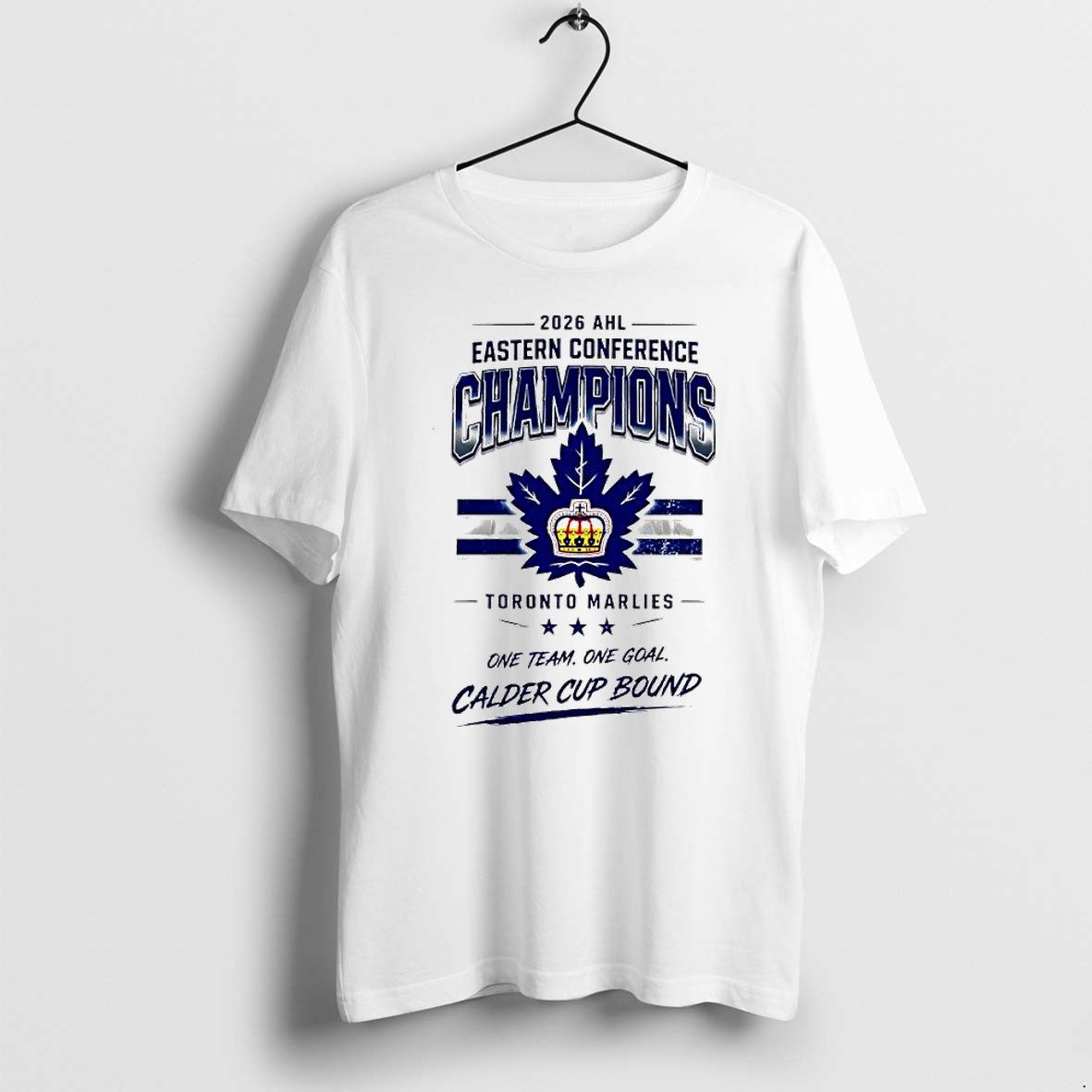 Original Toronto Marlies 2026 Ahl Eastern Conference Champions Calder Cup Bound Tshirts Unisex