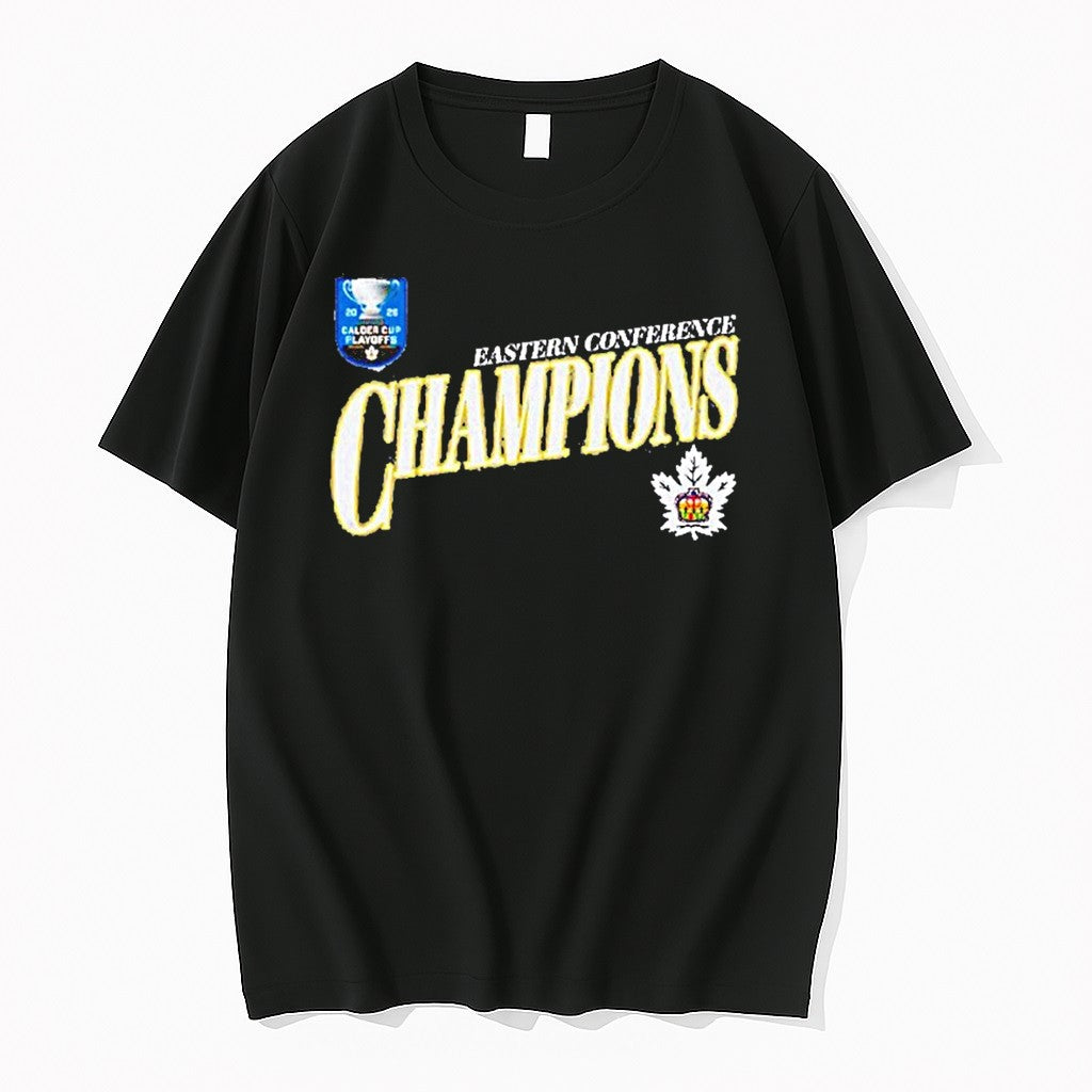 Original Toronto Marlies Ice Hockey Eastern Conference Champions Calder Cup Tshirts Unisex