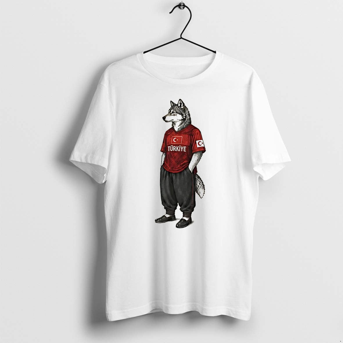 Original Turkiye Grey Wolf World Cup 2026 Mascot Tee Tshirts Jpg Unisex