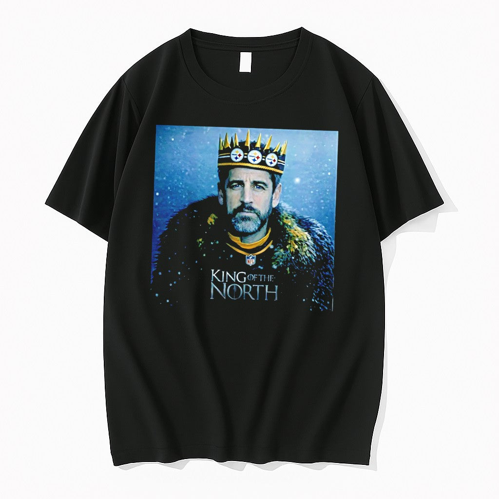 Original Uncle Rodgers Is The King Of The North Steelers Tee Tshirts Jpg Unisex