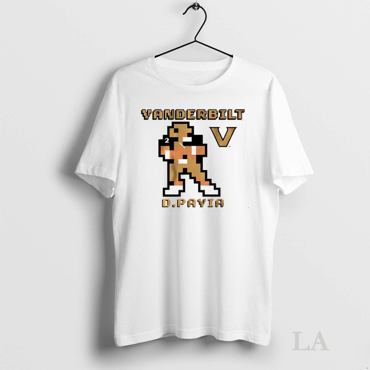 Original Vanderbilt Commodores Football Diego Pavia Pixel