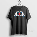 Original Vladimir Guerrero Jr Toronto Blue Jays Wearing Canada Heart Hands