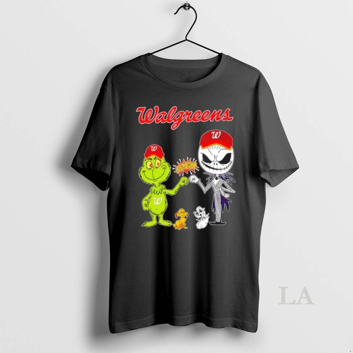 Original Walgreens X Grinch And Jack Skellington Fist Bump Uniwilling Friends