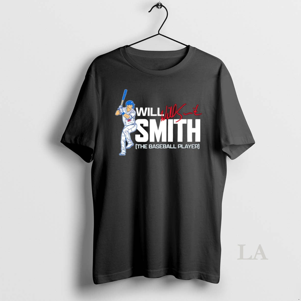 Original Will Smith The Baseball Player Los Angeles Dodgers Signature