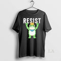 Original King Frog Resist Portland Frog Protest