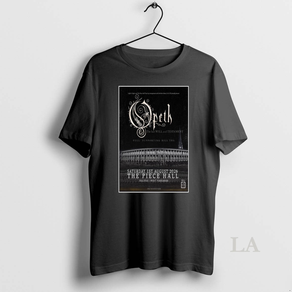Original Opeth August 1 2026 The Piece Hall Concert