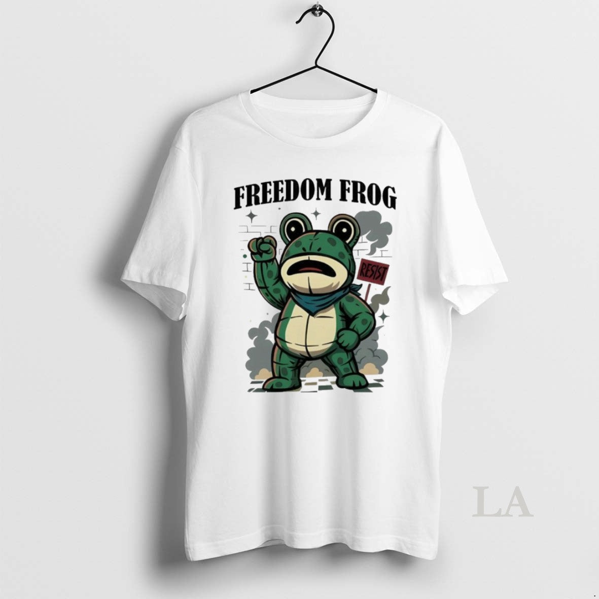 Original Portland Frog Freedom Frog