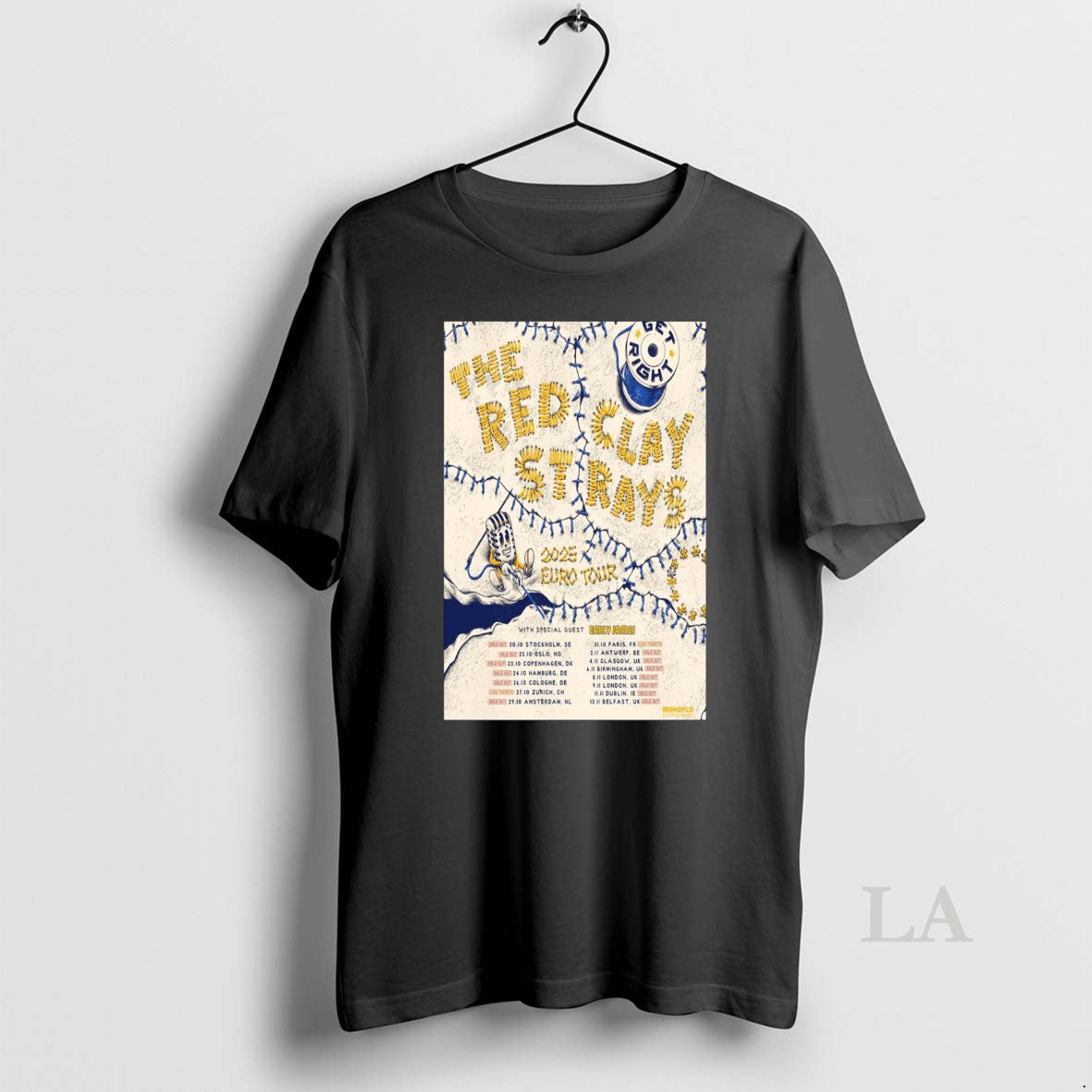 Original Red Clay Strays 2025 Euro Tour