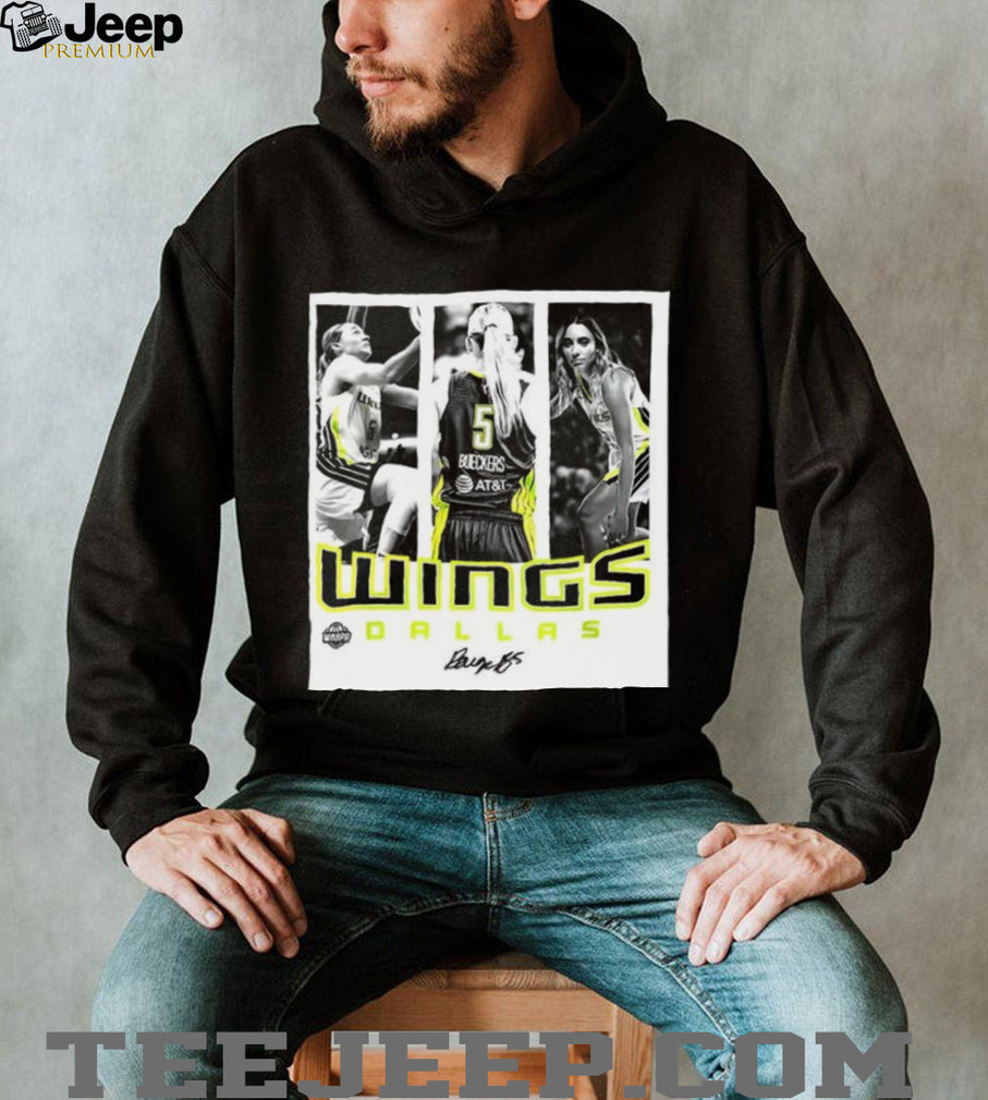 Paige Bueckers Dallas Wings Team Player Hustle WNBA shirt Unisex