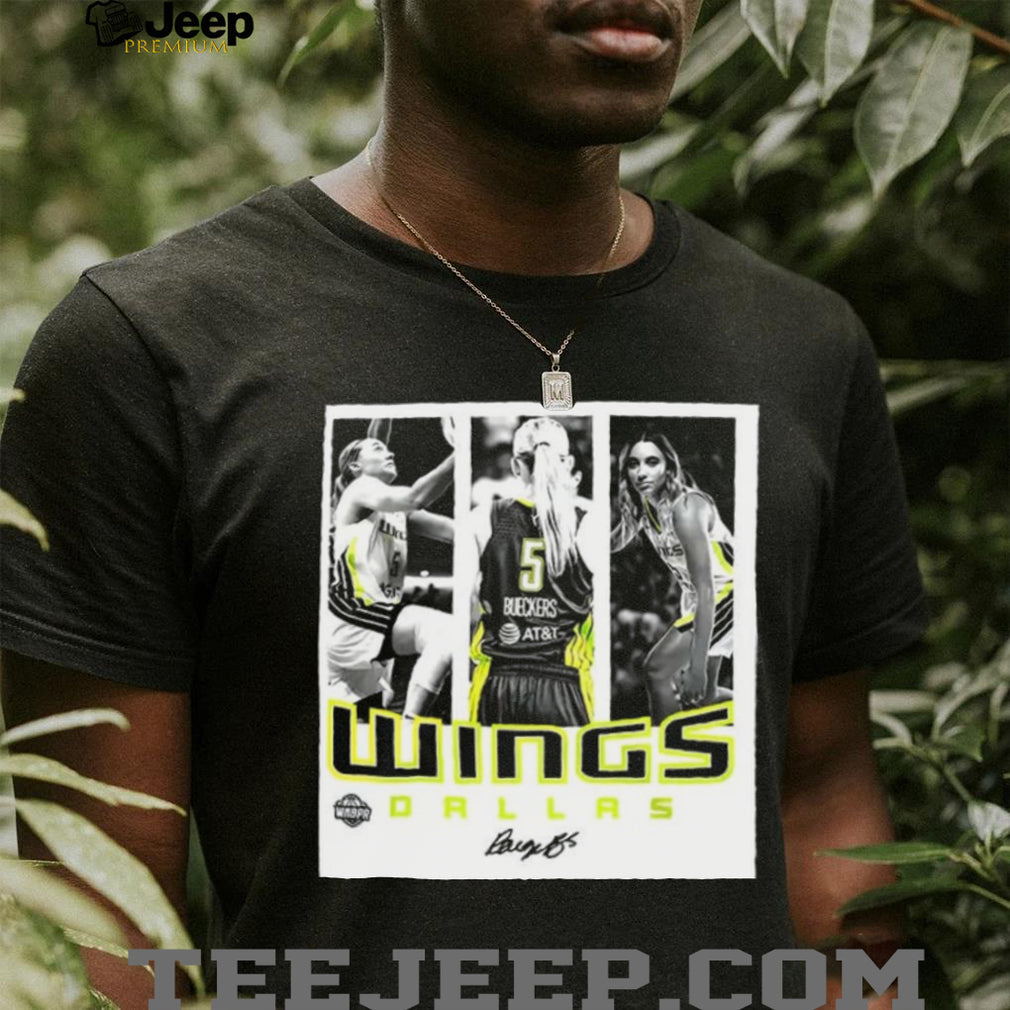 Paige Bueckers Dallas Wings Team Player Hustle WNBA shirt Unisex