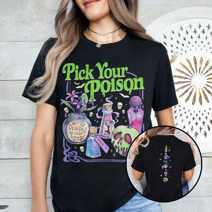 Pick Your Poison Halloween T Shirt