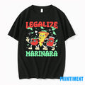Pizza And Tomato Legalize Marinara Tshirts Sweater