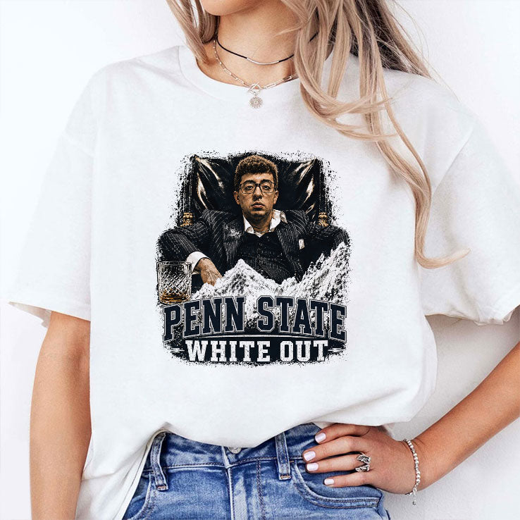 Pledge Escobar Penn State White Out T Shirt Unisex