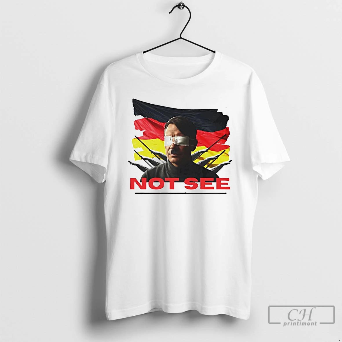 Premium Adolf Hitler Not See Ornaments T Shirts