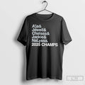 Premium Aja Jewell Chelsea Jackie Nalyssa Las Vegas Aces 2025 Wnba Champs T Shirts
