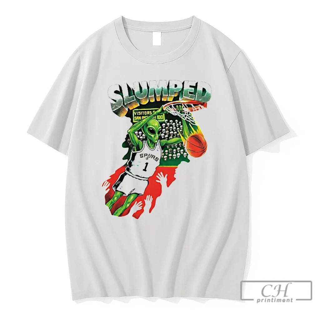 Premium Alien Wemby San Antonio Spurs Slumped Basketball Nba 2026 Unisex