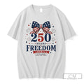Premium American Patriotic 250 Years Of Freedom America 1776 2026 4th Of July T Shirts Unisex