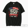 Premium Americas 250th Anniversary 1776 2026 Vintage Tee Unisex