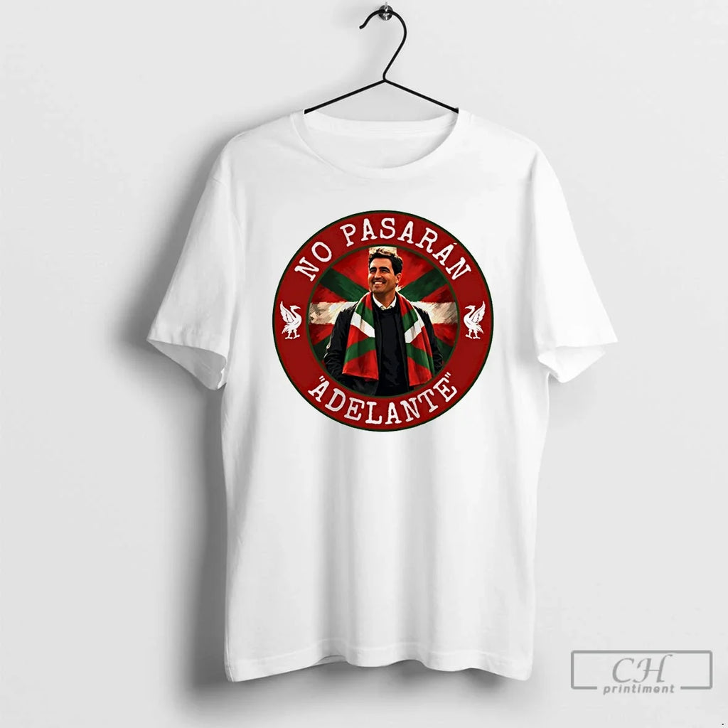 Premium Andoni Iraola Liverpool Fc No Pasaran Adelante Unisex