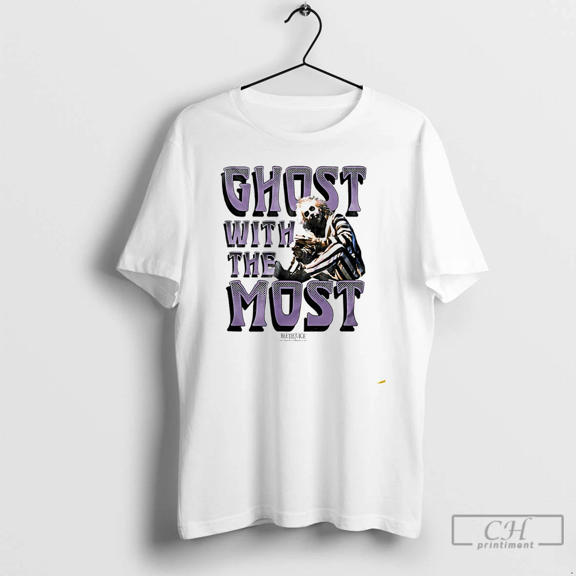 Premium Beetlejuice Ghost With The Most T Shirts