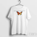 Premium Butterfly The Only Orange Monarch I Want Anti Maga T Shirts