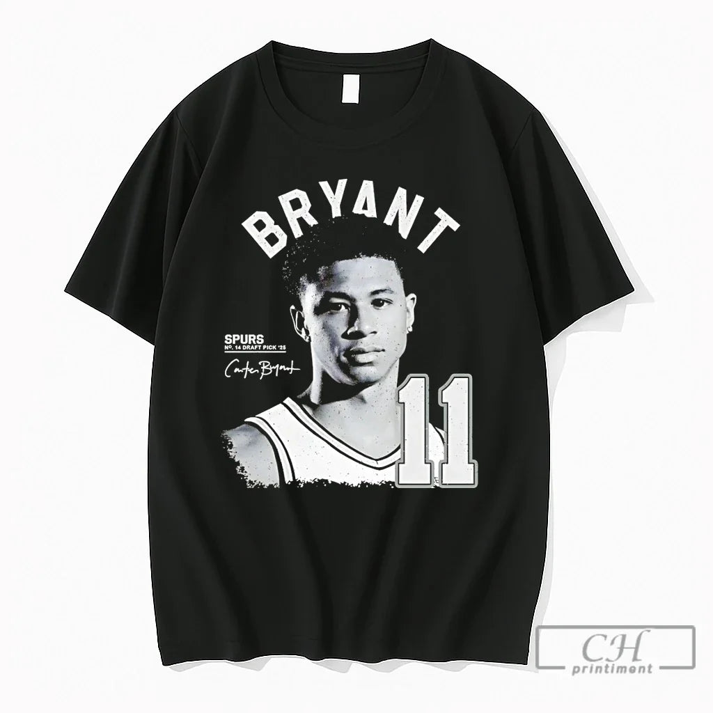 Premium Carter Bryant San Antonio Spurs Basketball Player Spurs 14 Draft Pick 25 T Shirts Unisex