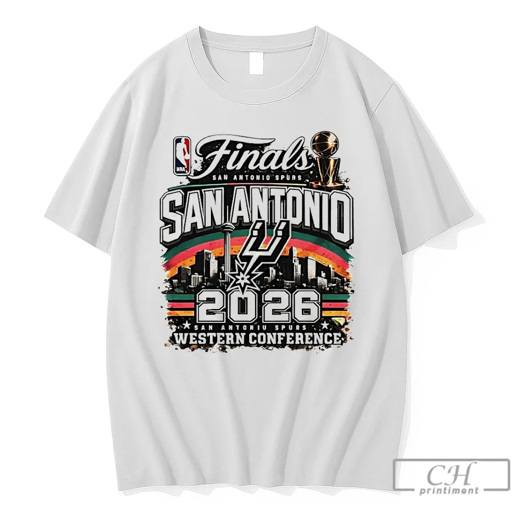 Premium City San Antonio Spurs Basketball Go Spurs Go Nba Finals 2026 Vintage T Shirts Unisex