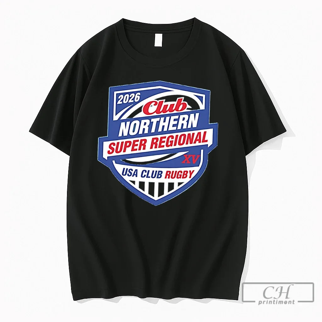 Premium Club Northern Super Regional Usa Club Rugby 2026 Tee Unisex