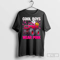 Premium Cool Boys Wear Pink Monster Truck Breast Cancer T Shirts