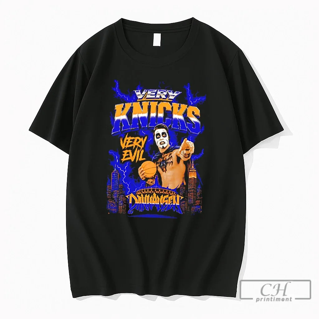 Premium Danhausen Ny Knicks Very Knicks Very Evil Tee Unisex