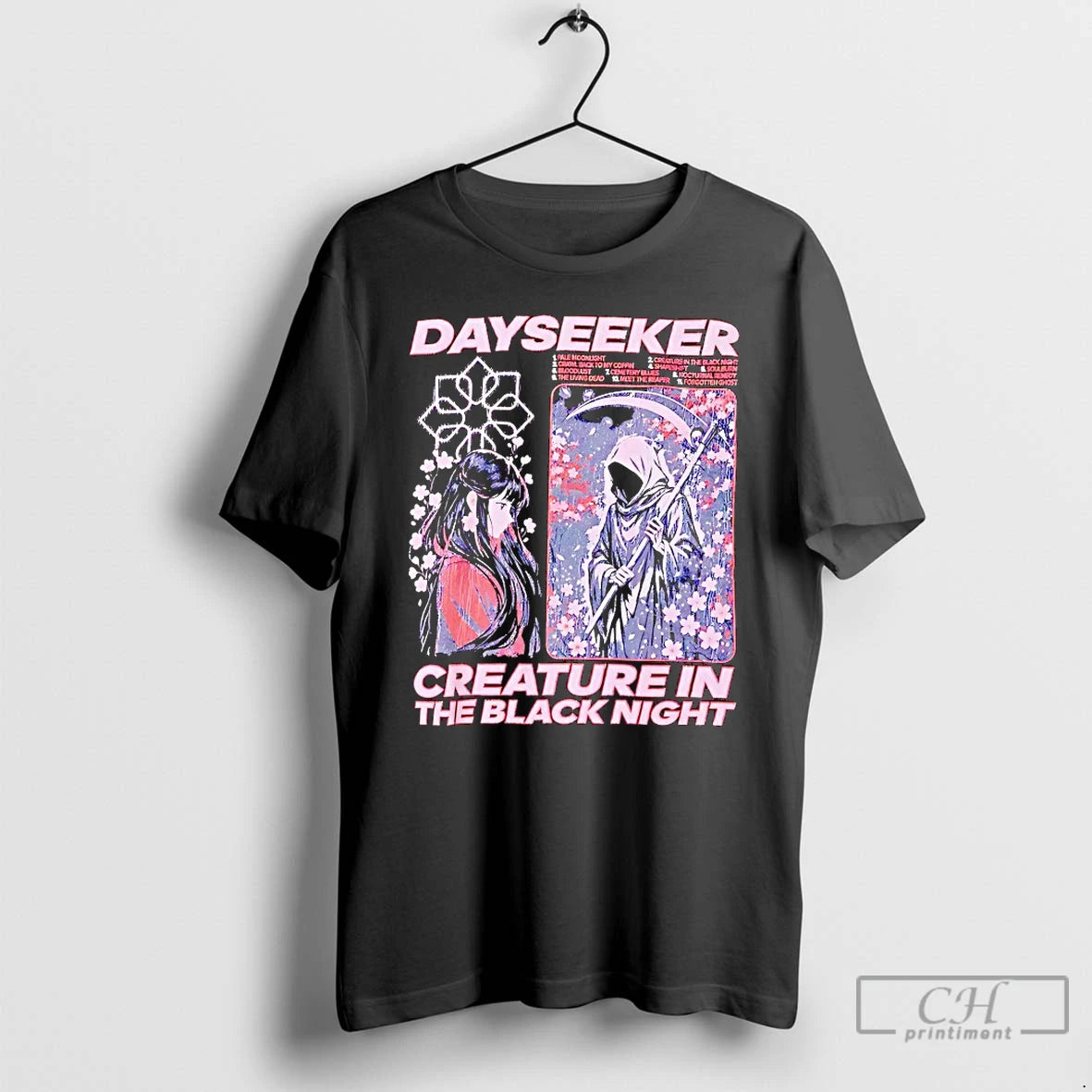 Premium Dayseeker Creature In The Black Night T Shirts