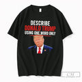 Premium Describe Donald Trump Using One Word Only Tee Unisex