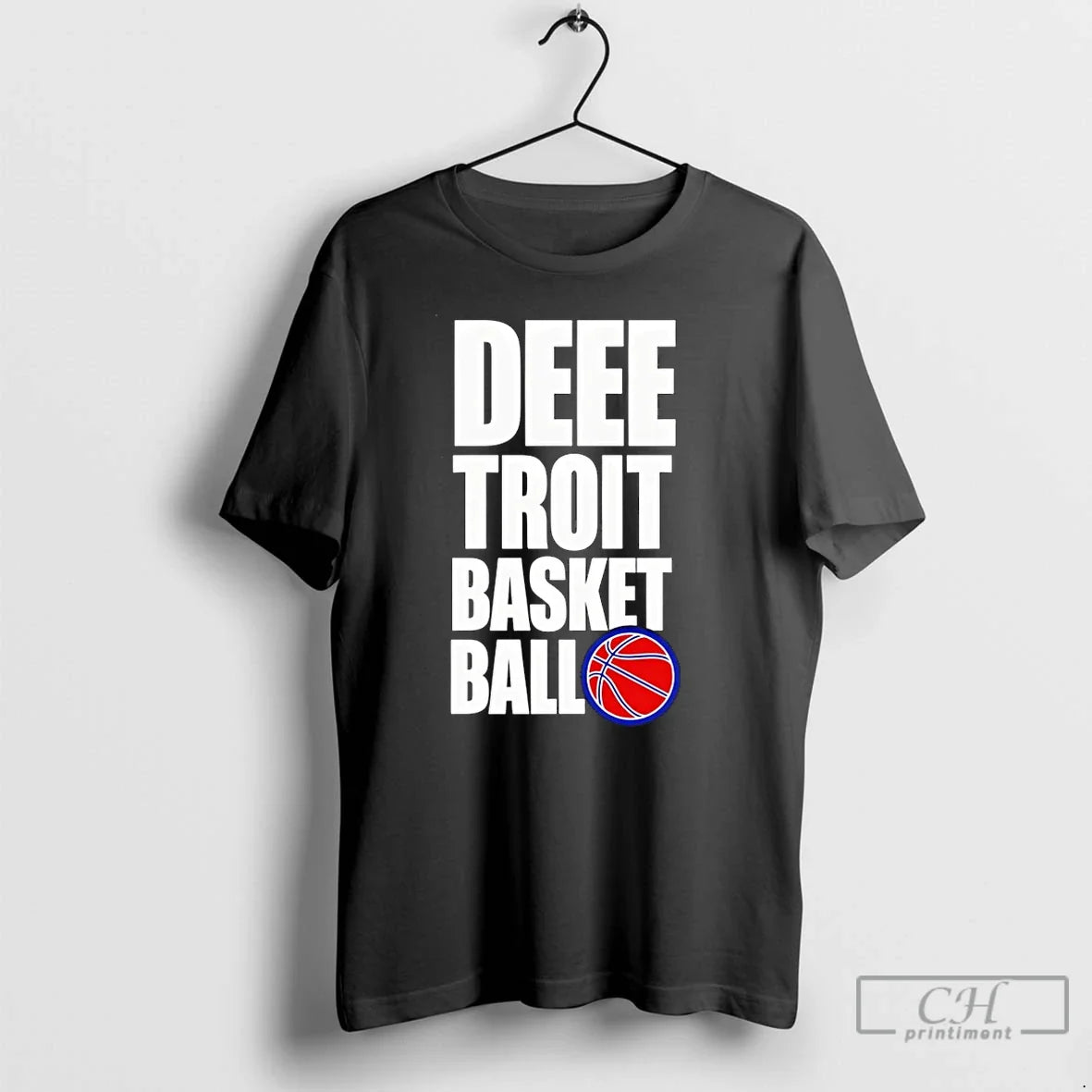 Premium Detroit Pistons Nba Basketball Deee Troit Basketball Fan Sports Team Unisex