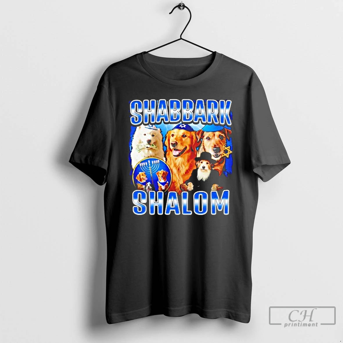 Premium Dog Shabbark Shalom T Shirts