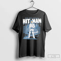 Premium Don Mattingly New York Yankees Hit Man Skyline Signature Tee Unisex
