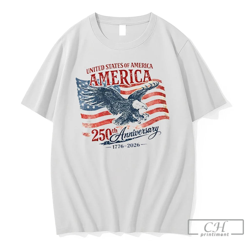 Premium Eagle United States Of America 250th Anniversary 1776 2026 Unisex