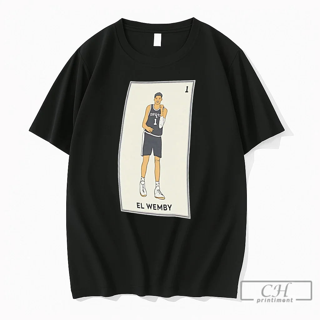 Premium El Wemby San Antonio Spurs Wembanyama Tee Unisex