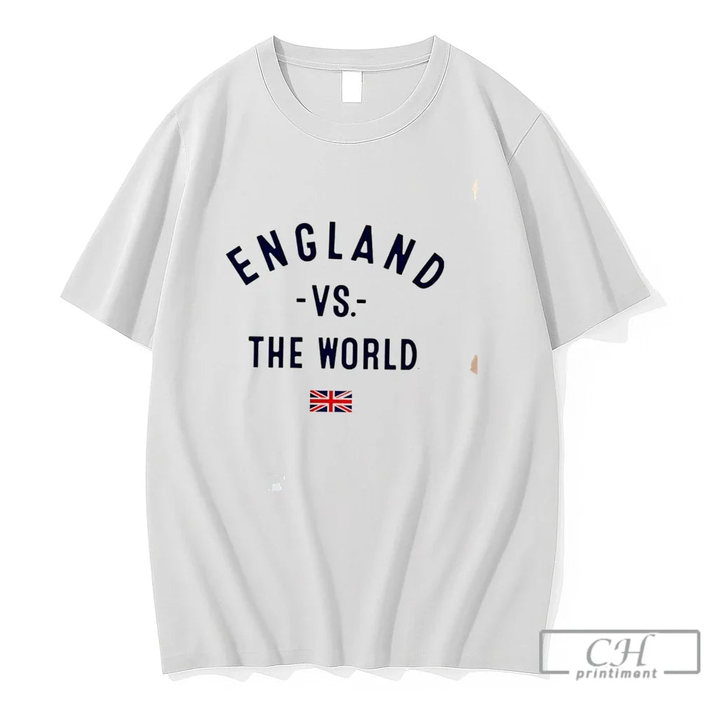 Premium England Vs The World 2026 Flag Tee Unisex