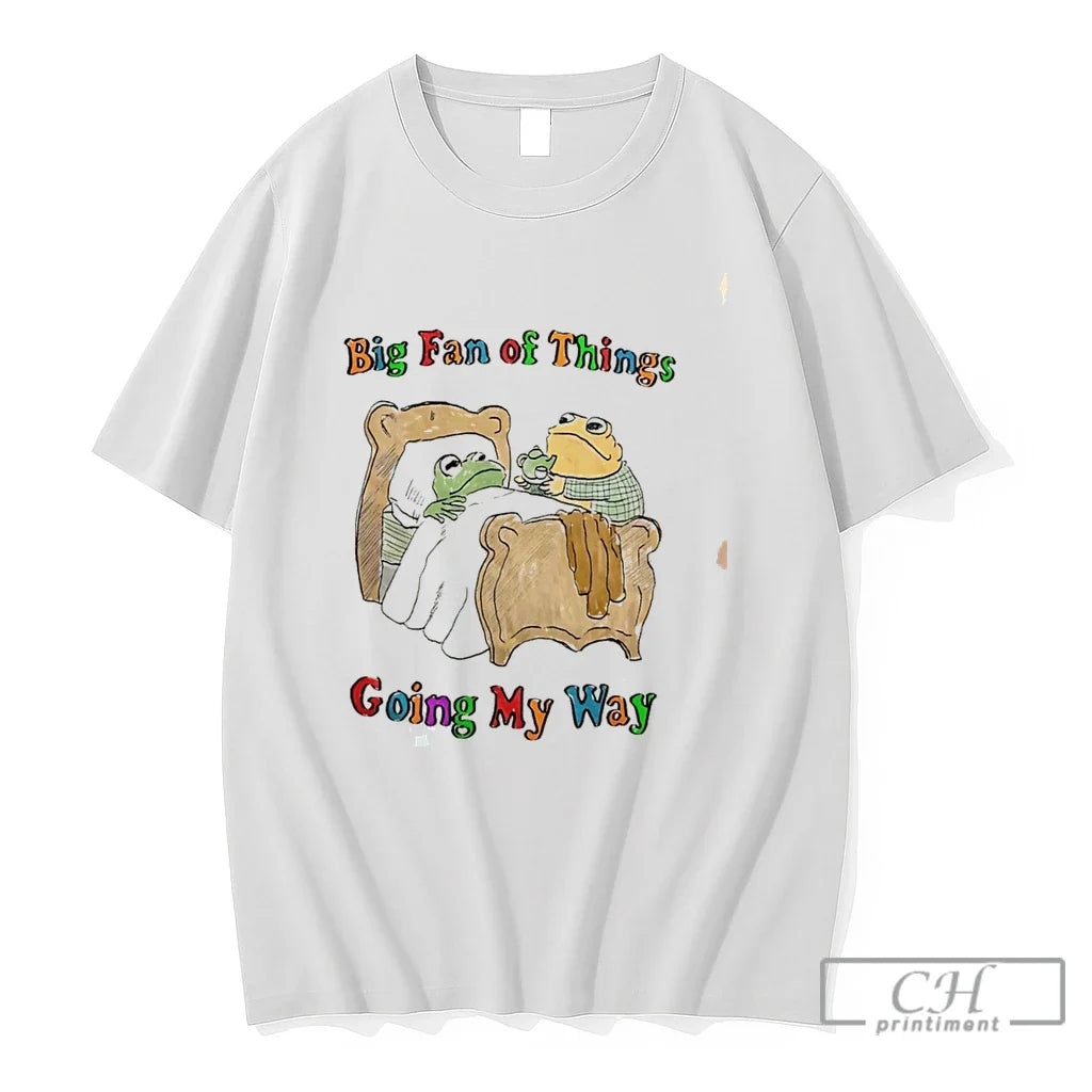 Premium Frog Big Fan Of Things Going My Way Tee Unisex