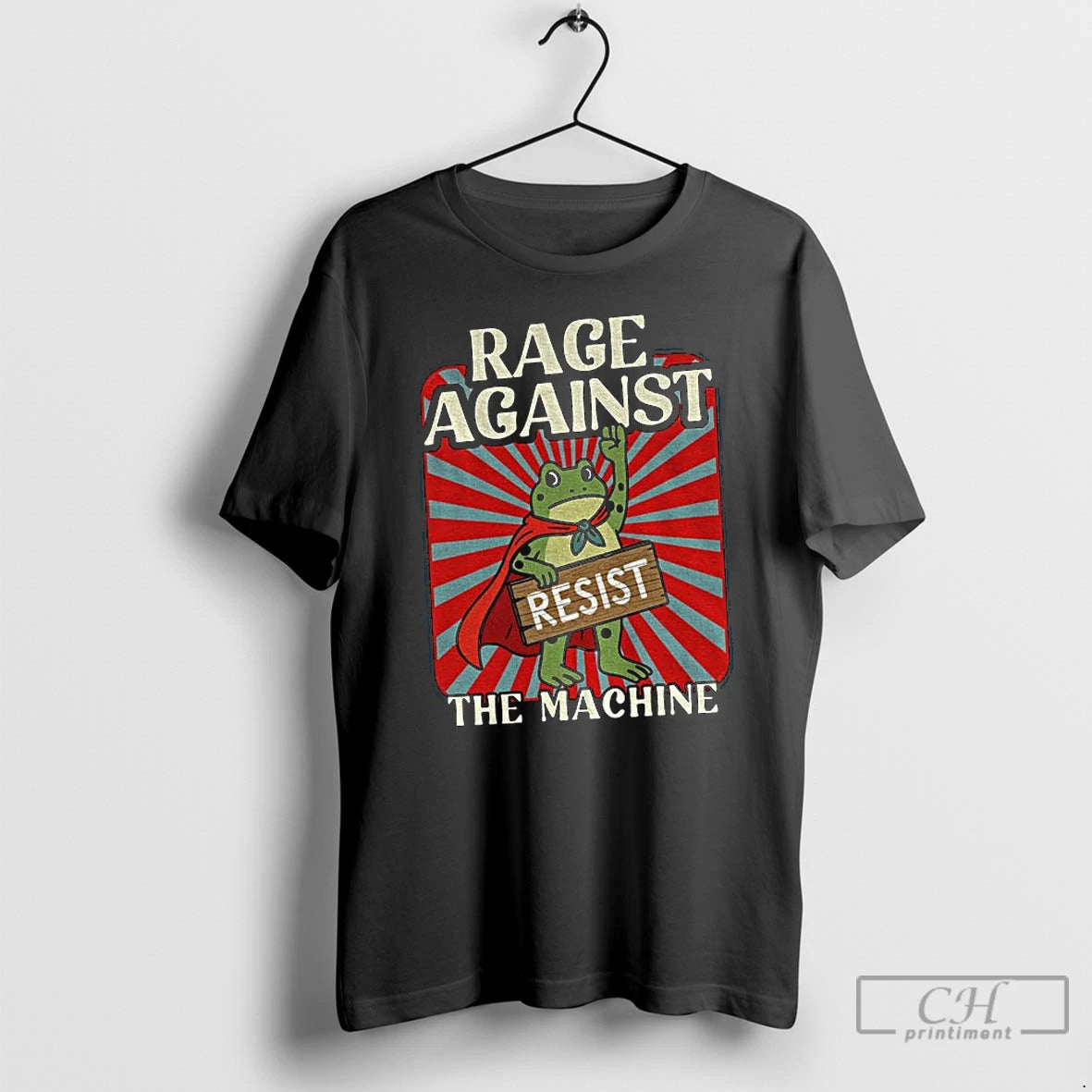 Premium Frogs Portland Resist Rage Against The Machine Meme T Shirts