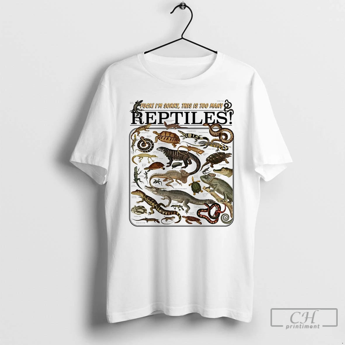 Premium Fuck Im Sorry This Os Too Many Reptiles T Shirts