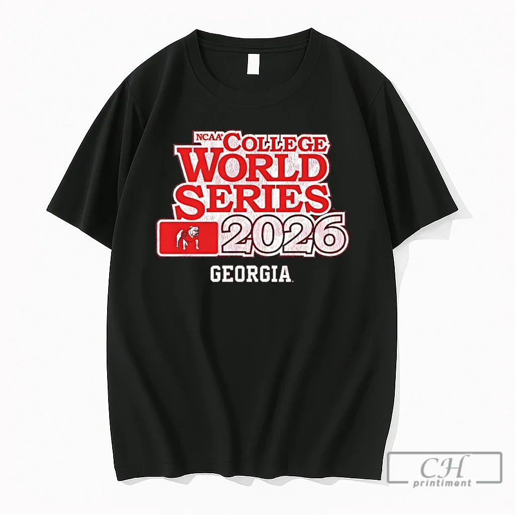 Premium Georgia Bulldogs Baseball 2026 Ncaa College World Series Unisex