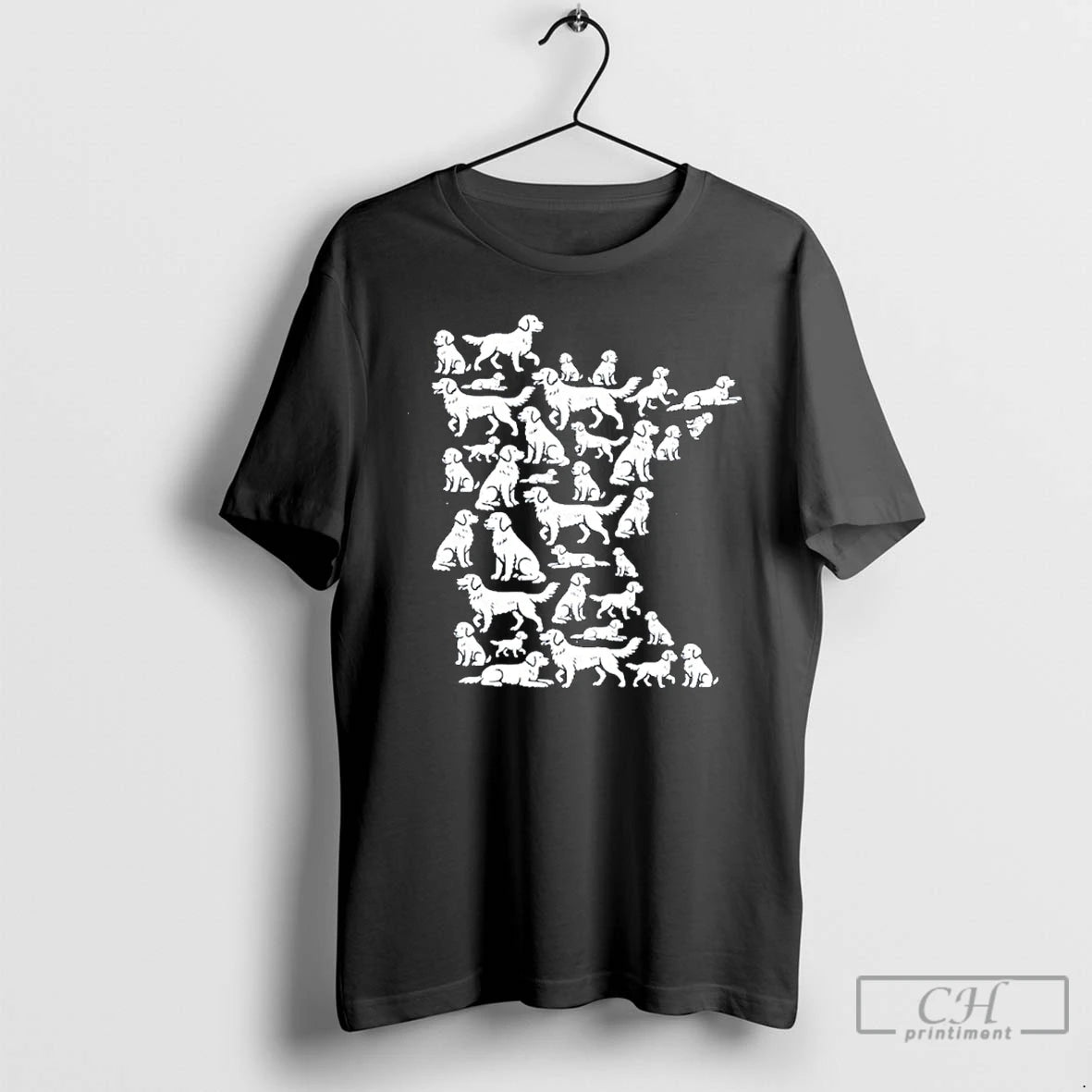 Premium Golden Retriever Minnesota T Shirts