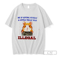 Premium Hamster Me If Giving Myself A Little Treat Was Illegal Tee T Shirts Sweater Unisex