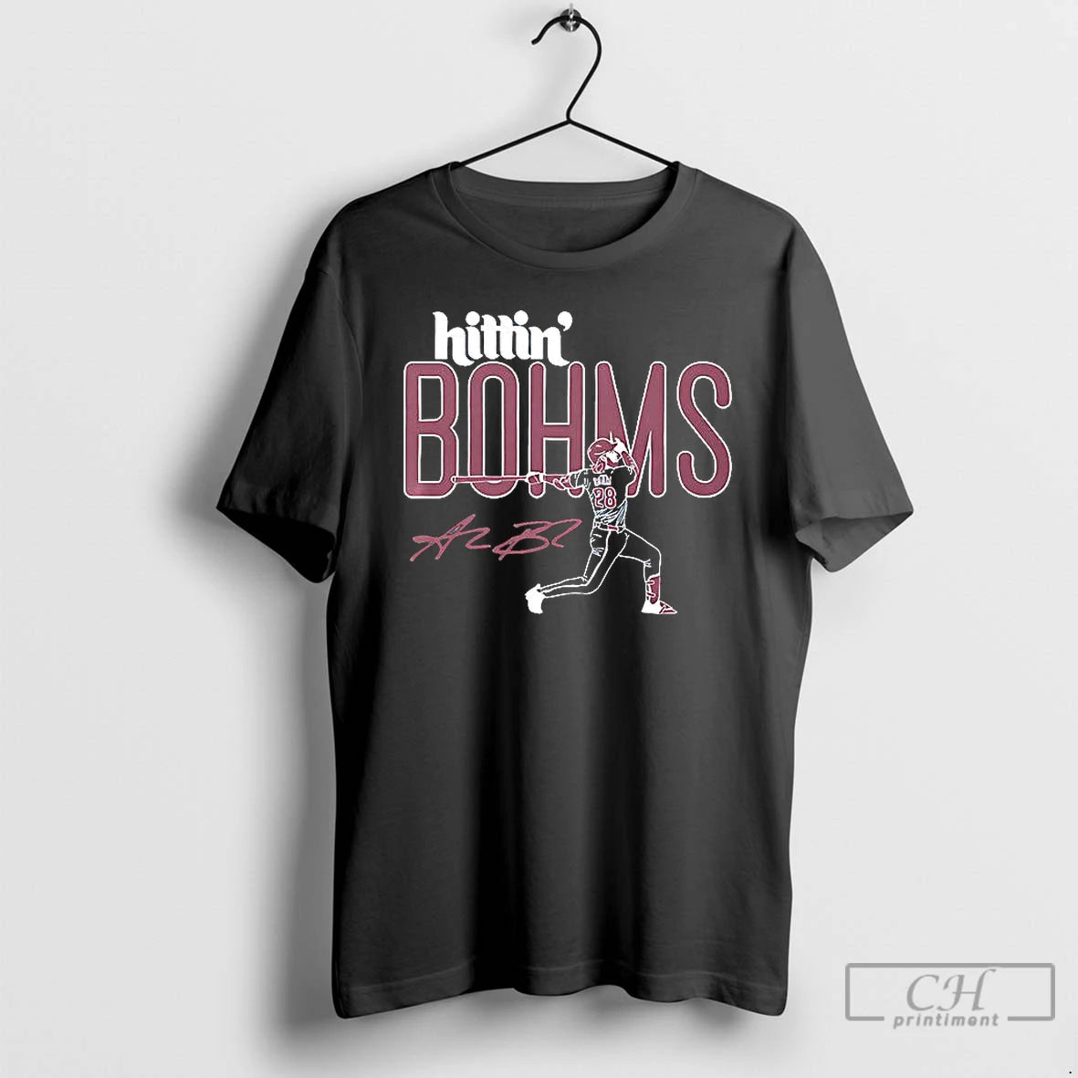 Premium Hittin Bohms Player Graphic T Shirts