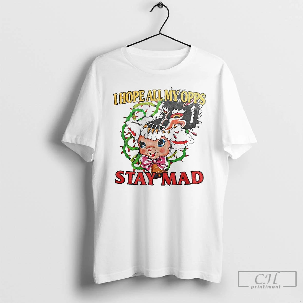 Premium I Hope All My Opps Stay Mad Ornaments T Shirts