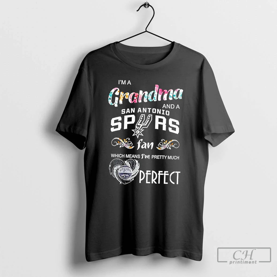 Premium Im A Grandma And A San Antonio Spurs Fan Which Means Tee T Shirts Unisex